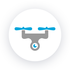 難しい飛行申請もサポート アイコン